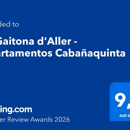 La Gaitona D'aller - Cabanaquinta Апартаменты Альер